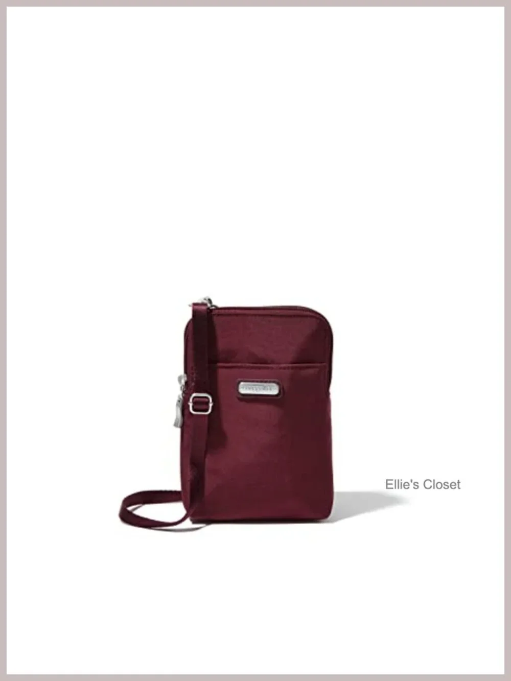 Baggallini RFID Crossbody Small Nylon Travel Purse